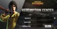PUBG Mobile redemption center